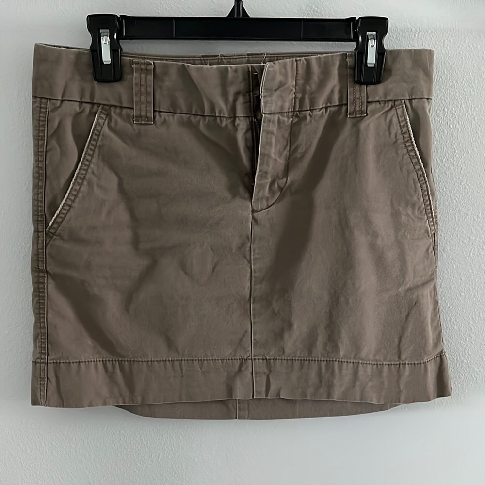 Gap favorite Chino Tan Mini Skirt